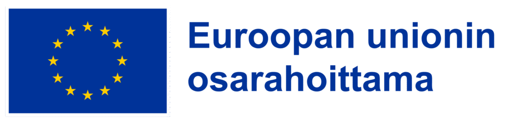 Euroopan unionin osarahoittama logo.